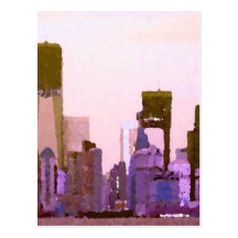 "NYC", substance de concepteur de CricketDiane Carte Postale