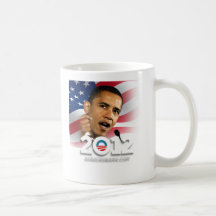 Obama 2012 tasse à café