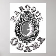 Obama baroque "homme de la Renaissance que nous po Poster
