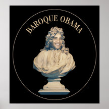 Obama baroque affiche