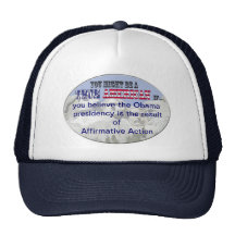 obama bevestigende actie mesh petten