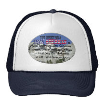 obama bevestigende actie trucker petten