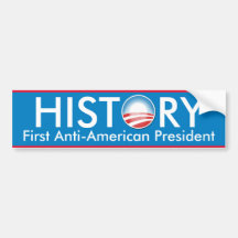 Obama fait l'histoire adhésifs pour voiture