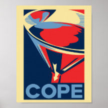 Obama font face posters
