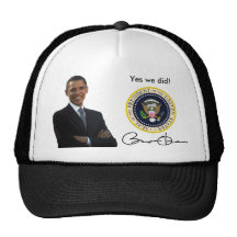 Obama ja wij - het Pet van het Honkbal