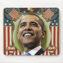 Obama Mousepad patriotique Tapis De Souris