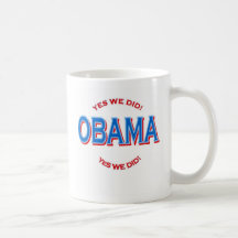 Obama "oui nous avons fait " mug