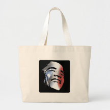Obama StStripe 3black Draagtassen