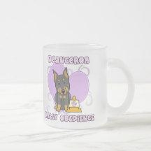 Obéissance de rassemblement de Kawaii Beauceron Tasse