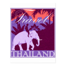 Objet superflu de la Thaïlande de voyage Cartes Postales