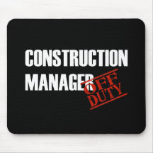 OBSCURITÉ DE DIRECTEUR DE CONSTRUCTION TAPIS DE SOURIS