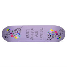 Observez-moi non mes petits pains ! skateboards cutomisables