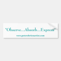 "Observez… pour absorber… l'express " Adhésifs Pour Voiture