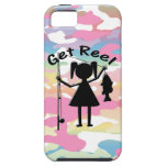 Obtenez la bobine - petites filles pêche coques iPhone 5 Case-Mate