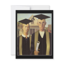 Obtention du diplôme gothique américaine