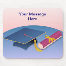 Obtention du diplôme Mousepad Tapis De Souris
