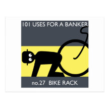 occupez Wall Street - prenez votre vélo ! Cartes Postales