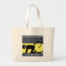 occupez Wall Street - prenez votre vélo ! Sacs En Toile