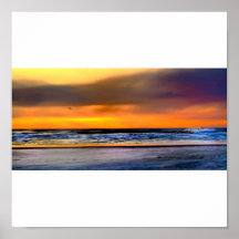 oceaan in abstract HDR Posters