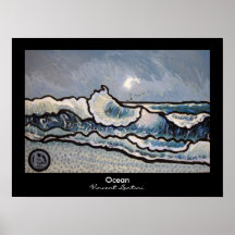 Océan Poster