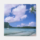 Oceanië, Franse Polynesia, Tahiti. Uitzicht van Koelkast Magneten