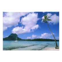 Océanie, Polynésie française, Tahiti. Vue de Photos D’art