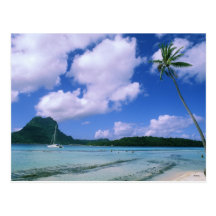 Océanie, Polynésie française, Tahiti. Vue de Carte Postale