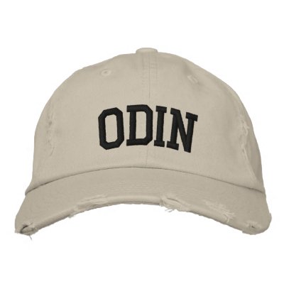 Odin a brodé le chapeau chapeaux brodés