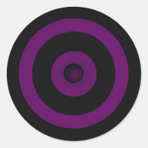 OEIL DE TAUREAUX POURPRE ADHÉSIFS