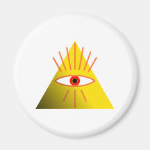 oeil divin Eye divine Magnets Pour Réfrigérateur