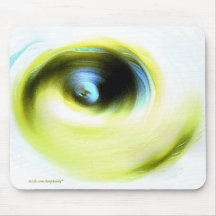 Oeil émotif Mousepad Tapis De Souris