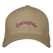 Oenophile Geborduurde Pet