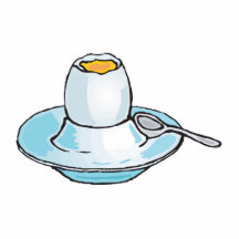 oeuf poché bouilli par doux photo sculptures
