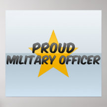 Officier militaire fier posters