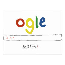ogle_am i chanceux carte postale