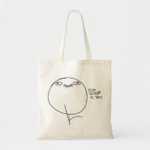 Oh Einde het, u - de Zak van het Bolsa Canvas Tas