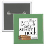 Oh pour un livre et un recoin louche pin's avec agrafe