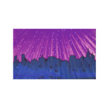 Oh Sterrige Nacht Gallerij Wrap Canvas