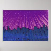Oh Sterrige Nacht Print