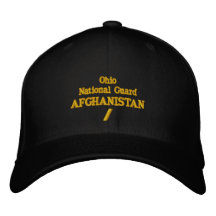 Ohio de REIS van het GEVECHT van 6 MAAND Geborduurde Baseball Caps