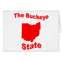 Ohio: De staat Buckeye Kaart