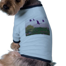 oies canadiean t-shirts pour toutous