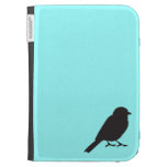 Oiseau bleu tiffany chic d'hirondelle de silhouett étuis caseable


