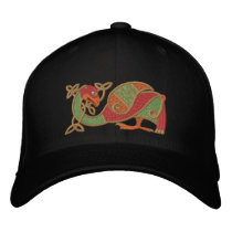 Oiseau celtique casquette de baseball