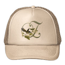 Oiseau chanteur Z initial Casquettes De Camionneur