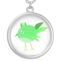 Oiseau d'Apple - collier