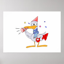 Oiseau de partie posters