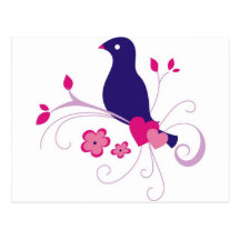 Oiseaux Carte Postale