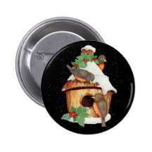 Oiseaux d'hiver pin's