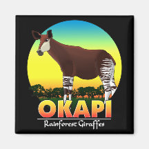 Okapi Magnets Pour Réfrigérateur